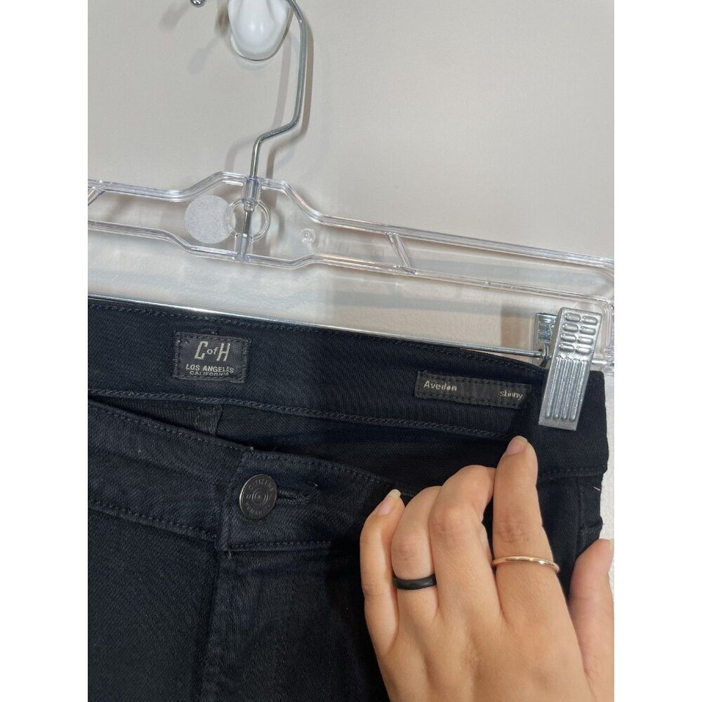 Citizens of Humanity Aveden Black Skinny Jeans Size 25 Women's Stretchy - Picture 2 of 9